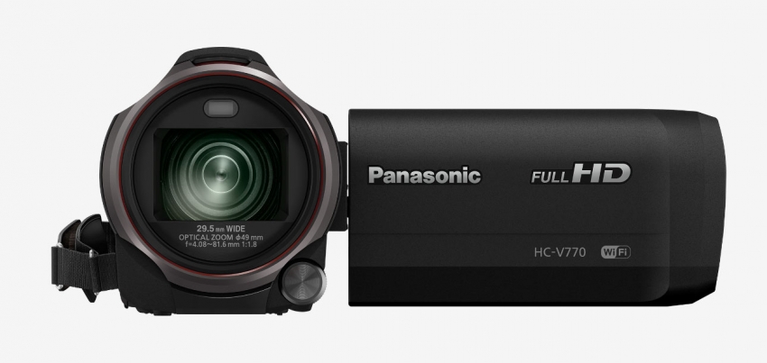 PANASONIC HC-V770 HD CAMCORDER HCV770K HDR 50X ZOOM NTSC OPEN BOX DEMO